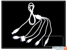 Кабель универсальный USB на 1394 6pin,Mini USB,iPhone,iPad,iPod,