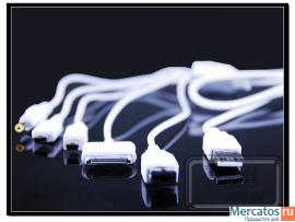 Кабель универсальный USB на 1394 6pin,Mini USB,iPhone,iPad,iPod, 3