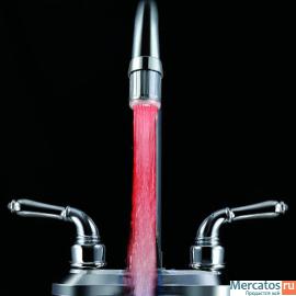 Светящаяся насадка на кран 2