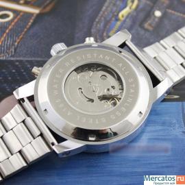 Мужские механические часы с автоподзаводом (новые) 4