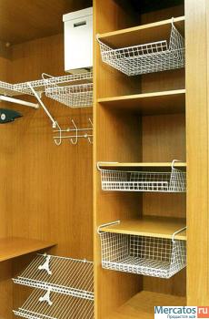 Гардеробные, шкафы-купе, библиотеки, прихожие на заказ. 4