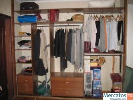 Гардеробные, шкафы-купе, библиотеки, прихожие на заказ. 6