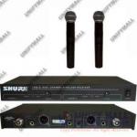 микрофон SHURE LX88-II радиосистема 2 микрофона SHURE SM58.магаз