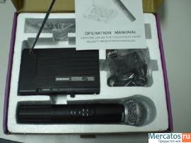 Продам микрофон SHURE SH 200 радиосистема-1 микрофон 2