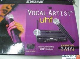 Продам микрофон SHURE SM58 -VOCAL ARTIST.радиосистема­ 2 микр. 2
