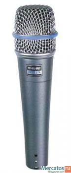 Продам Микрофон SHURE BETA 57 A суперкардиоидный-вокально-инстру 2