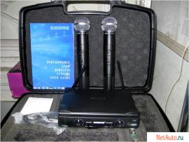 Продам микрофон SHURE SM58 -VOCAL ARTIST.радиосистема­ 2 микр.