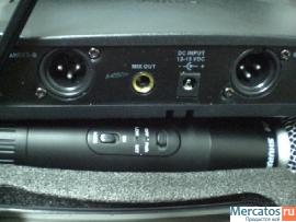 Продам микрофон SHURE SM58 -VOCAL ARTIST.радиосистема­ 2 микр. 2