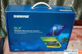 Продам микрофон SHURE SLX24/BETA58 радиосистема­ 1 микр. 3