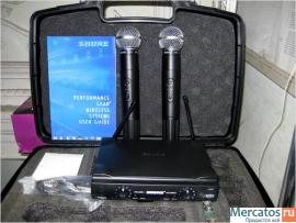 Продам микрофон SHURE SM58 -VOCAL ARTIST.радиосистема­ 2 микр.80 3
