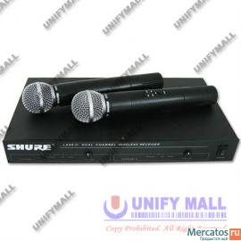 микрофон SHURE LX88-II радиосистема 2 микрофона SHURE SM58 2