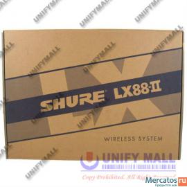 микрофон SHURE LX88-II радиосистема 2 микрофона SHURE SM58 5