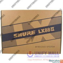 микрофон SHURE LX88-II радиосистема 2 микрофона SHURE SM58.МАГАЗ 4