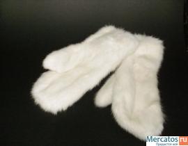 Норковые варежки