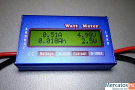 Комбинированный анализатор цепей постоянного тока Watt Meter