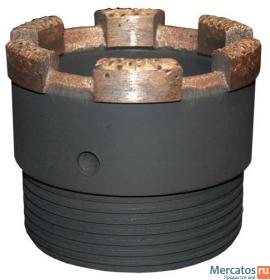 Буровые алмазные коронки КС, 01КС, 02КС, 05КС 2