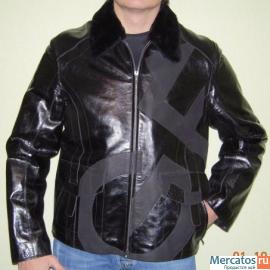 Куртка зима мех р54-62 кожа ягнёнка GF FERRE 2