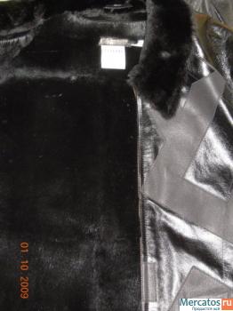 Куртка зима мех р54-62 кожа ягнёнка GF FERRE 3