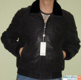 Куртка зимняя мех р46-54 кожа оленя GF FERRE новая