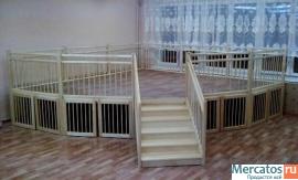 Игровые Веранды - балюстрады с дверками для детских садов и домо 3