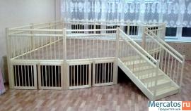 Игровые Веранды - балюстрады с дверками для детских садов и домо 4