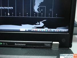 Lenovo ThinkPad T500 ноутбук док станция дисплей клавиатура мышь 6