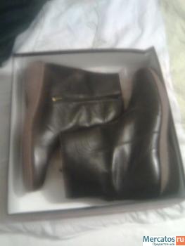 Ботинки зимние мужские черные на замке новые ,разм 42,(Венгрия)