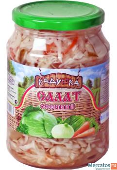 Салаты овощные ТМ "Кадушка" 8
