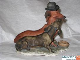 Коллекция фигурок такс. Capodimonte. 3