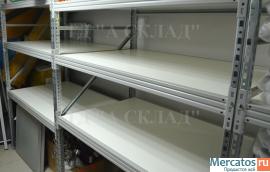 Стеллажи с полками на зацепах быстросборные купить в Дзержинске