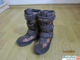 Зимние полусапожки Geox для девочки 30 р. 3
