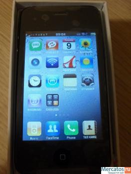 мобильный телефон Air phone 4 в стиле iPhone 4G 2SIM + WIFI 2