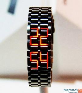 Lava - Диодные, бинарные, модные, прикольные, электронные часы. 3