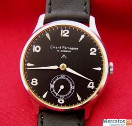 Военные Швейцарские часы GIRARD-PERREGAUX Оригинал