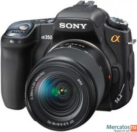 Цифровой зеркальный фотоаппарат Sony DSLR-A350k 18-70 kit
