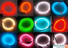 Холодный неон, el-панель, лента, люминофор, светодиодная лента S