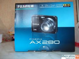 продаю фотоаппарат FujiFilm FinePix AX280 + Ansmann EC250 + 4 ак 2