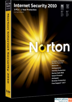 Norton Internet Security 2011 на 1 год