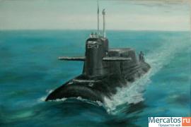 Продам картину атомной подводной лодки