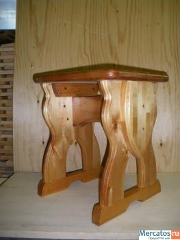 Табурет деревянный