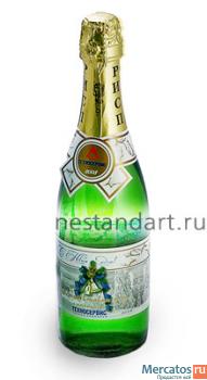 Шампанское с логотипом, сувенирное шампанское
