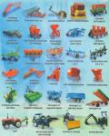 Навесное и прицепное оборудование для тракторов от 12 до 80 л.с.