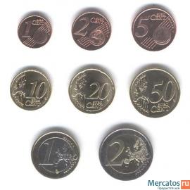 Эстония = евро комплект = 8 монет = 2011 2