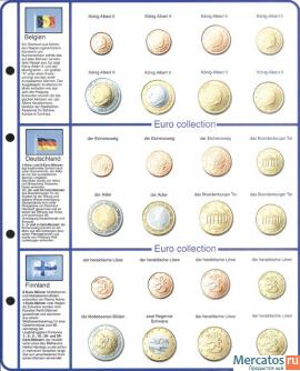 Альбом EURO COLLECTION для монет евро 3