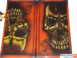 Нарды,ручные,эксклюзивные,резные,рисованные 2