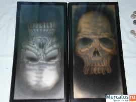 Нарды,ручные,эксклюзивные,резные,рисованные 3