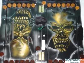 Нарды,ручные,эксклюзивные,резные,рисованные 5