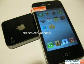 копия IPHONE 4 (копия Айфон 4 w88 2 sim_wifi,tv,java) новые + по