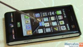 китайский телефон на две сим карты, WIFI, TV, Java + чехол в под 2