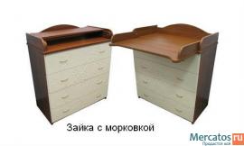 Новый пел.комод "Зайкина семейка" от производит.